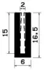 2192/EPDM65 Profil-U