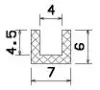 25012/TPE65 Profil-U