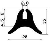 2394/EPDM65 Profil-U