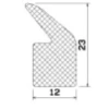 25048/EPDM65 Profil zárubní
