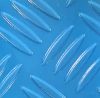 3 mm Checker - modrá PVC