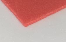 3 mm Checker - červená PVC
