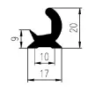 20/9x17 mm EPDM 60